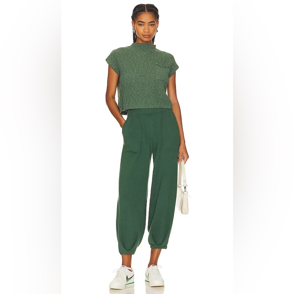 FREE PEOPLE Freya Set in Emerald Spell Combo L/XL - Picture 3 of 6